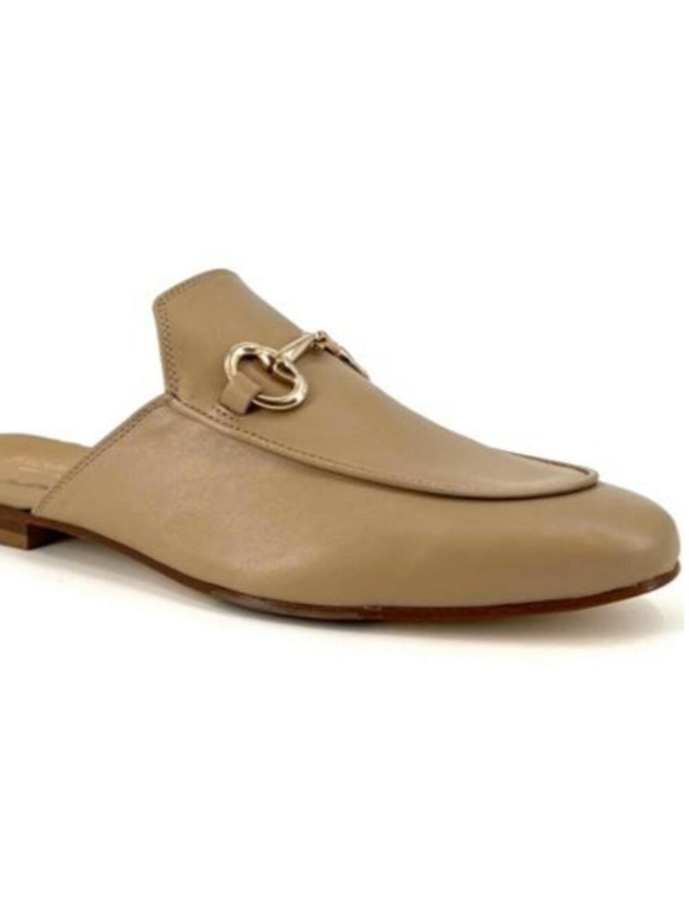 Elisabetta Franchi Women's Tan and Brown Mules